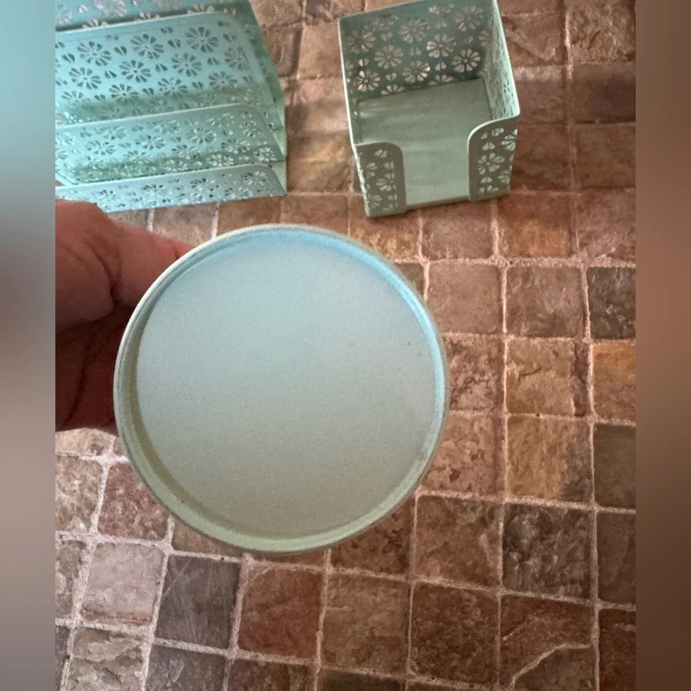 Mint Green Home Accents Organizer Set